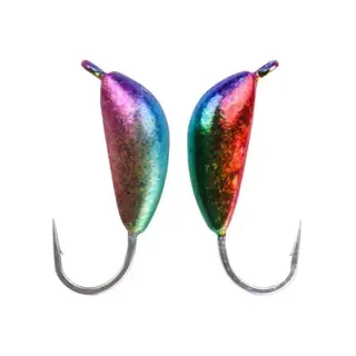 Мормышка вольфрамовая Fishing ROI Банан рижский с петлей и покраской 3mm 0,56gr R ( №76 )