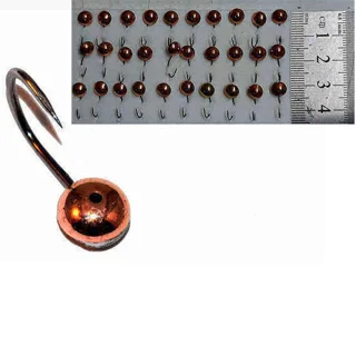 Мормишка карасьова №4 на гачку №7 KUMHO мідь