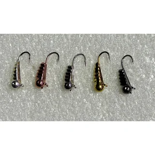 Мормишка вольфрамова Личинка S гач.Daiichi №16 мідь (Вага: 0,60г) №3