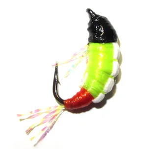 Мормишка безмотилка Strike Shrimp Chartreuse [Салатовий] (#14, вага: 0,23г) №102