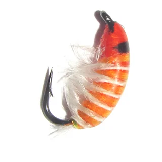 Мормишка бокоплав Strike UV Shrimp Vakcina - Orange [Помаранчевий] (#10, вага: 0,2г, 1,4см) №44