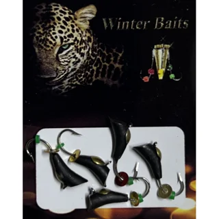 Мормишка Winter Baits Уралка зворотна зі спилом, з коронкою Ø 3 Вага: 0.6 г №37