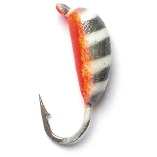 Мормишка вольфрам. LJ "Банан ризький" з петлею (фарбована), 5мм, 1.57 г/ *5 шт №20