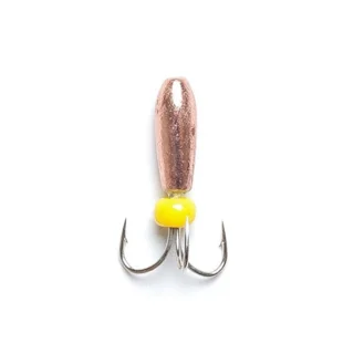 Мормишка вольфр. Lucky John Чортик з отвором 3020-C Вага-0.25(г) (по штучному)