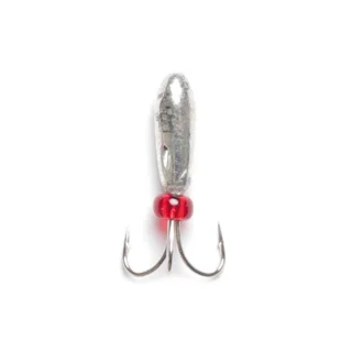 Мормишка вольфр. Lucky John Чортик з отвором 3020-S Вага-0.25(г) (по штучному)