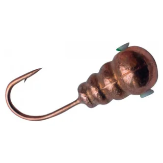 Мормишка вольфрамова Shark Личинка 0,68 г діам. 4,0 мм гачок D16 гальваника ц:мідь