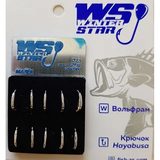 Мормишка вольфрамова Мальок 0,29 гр колір: срібло №26