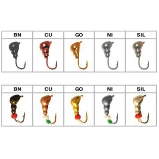 Мураха з вушком колір NI 3мм гачок Maruto (Вага: 0,55г) №6