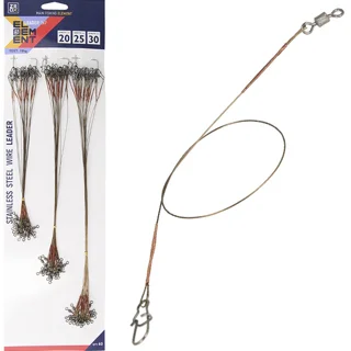 Набір повідців Zeox 1x7 15кг  (по штучному)