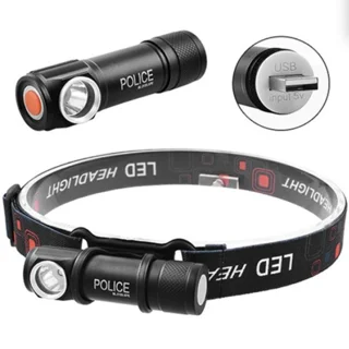 Налобний ліхтар Police 2155-XPE, шт