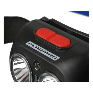 Налобний ліхтар Flagman HeadLamp White+UV (Purple)
