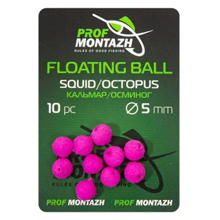 Насадка плаваюча ProfMontazh Floating Ball 6мм Кальмар/Осминіг &quot;Squid/Octopus&quot;