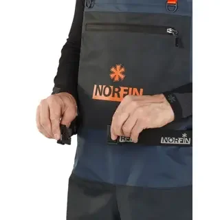 Напівкомбінезон забродний мембранний Norfin Pilot Bootfoot 18000мм (чоботи) / 46(XXL)