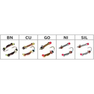 Оса W Spider з вушка оснащена паєтками та кембриком колір CU 2,5мм гачок Maruto (Вага: 0,34г) №29 (за 1шт)