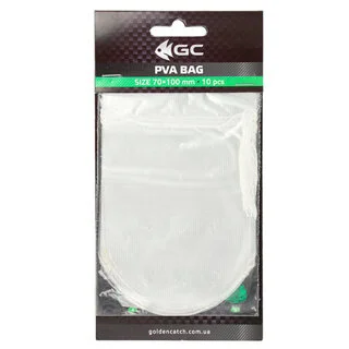 ПВА пакет GC PVA Bag 70x100мм з ниткою(10шт)