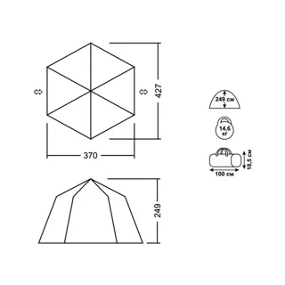Намет GC Kair москітний