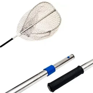 Пдсака плаваюча овальна алюмінієва мала телескопічна 1.9m (корд)