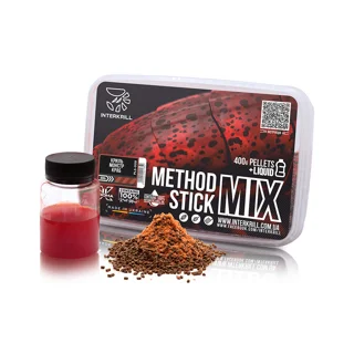 Пелетс Interkrill Method Stick Mix Криль-Монстр Краб 400г