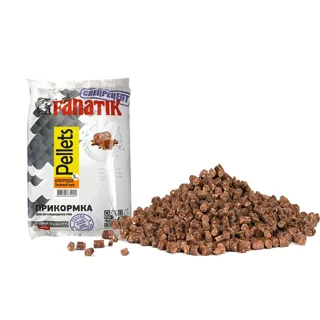 Пеллетc прикормочный Fanatik Кукуруза-Тигровый орех 5 мм, 1 кг