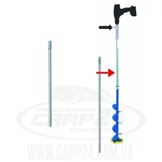 Перехідник 560мм під адаптер для телескопічних бурів NERO, м = 0,36 кг