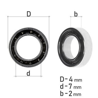 Підшипник Kalipso KSC 4*7*2.0mm