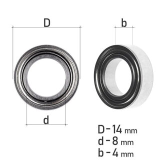 Подшипник Kalipso KSC 8*14*4mm