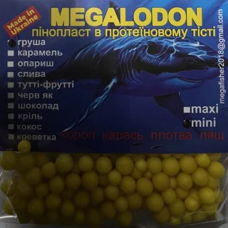 Пінопласт у протеїновому тісті MegaLodon mini 4-7 мм Груша
