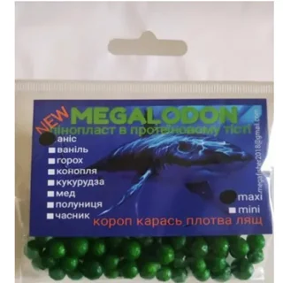 Пінопласт у протеїновому тісті MegaLodon maxi 6-9 мм Аніс, шт