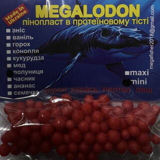 Пінопласт у протеїновому тісті MegaLodon mini 4-7 мм Полуниця