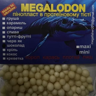 Пінопласт у протеїновому тісті MegaLodon mini 4-7 мм Шоколад
