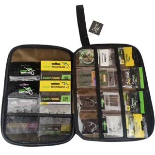 ПМ Органайзер для гачків, фурнітури, аксесуарів (23х33х3) Чорний