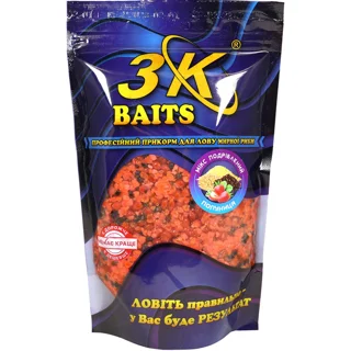 Дробленый Зерновой МИКС (клубника), 500г