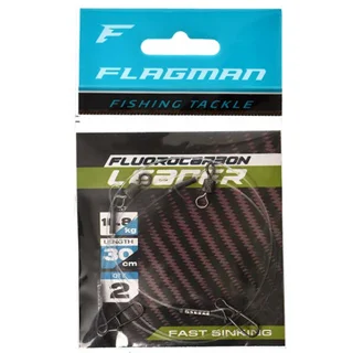 Повідець Flagman Fluorocarbon Leader 12.6кг 40см