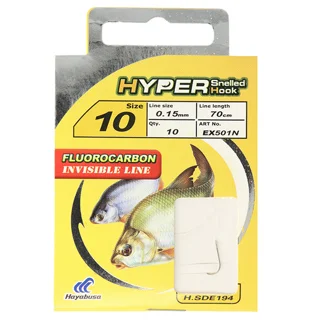 Поводок Hayabusa EX501N №8(10шт)