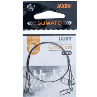 Повідець Jaxon SUMATO 1X19 20см 12кг 2шт