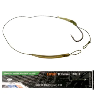 Поводок с крючком c лентяйкой Carp Pro LS №2