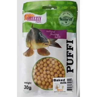 Воздушное тесто Grizzly Baits Puffi Топленое Молоко 30г