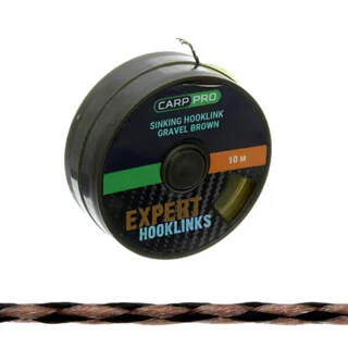 Повiдковий матерiалл без оболонки Carp Pro Gr. Brown Sinking 10lb 10м