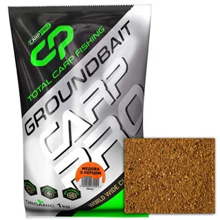 Прикормка Carp Pro Медова з Перцем  (Колір: Жовтий)