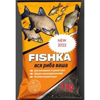 Прикормка Фішка - Карась - Вогняний часник 1кг