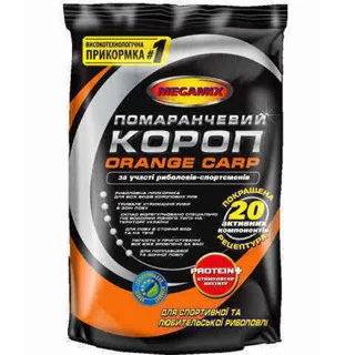 Прикормка Megamix Помаранчевий короп 900 гр