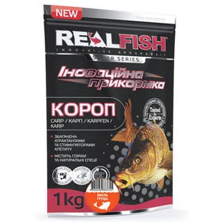 Прикормка RealFish Короп Кислая груша 1кг