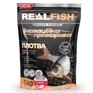 Real Fish  Рибальська прикормка "Плітка" мотиль