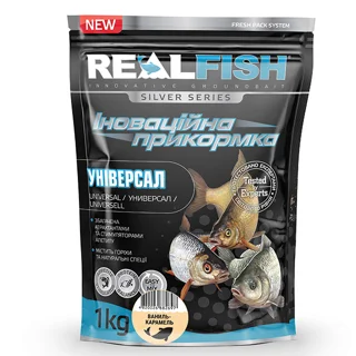 Real Fish  Рибальська прикормка "Універсал"ваніль-карамель