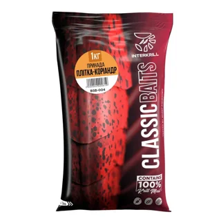 Прикормка Interkrill Плотва-Коріандр 1кг