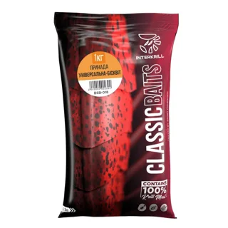 Прикормка Interkrill Универсальная-Бисквит, 1 кг