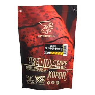 Прикормка INTERKRILL Карп-Клубника-Банан 1кг