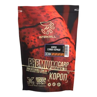 Прикормка INTERKRILL Карп-Слива-Корица 1кг