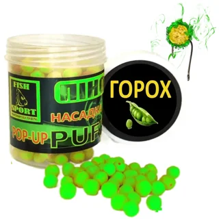 PUFFI ПЫЛИК Горох (эффект флюоро дым) пенотесто
