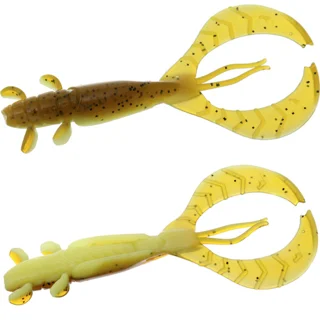 Рак Flagman FL Craw 3.5&quot; #2027 Green Pumpkin/Lime Chartreuse